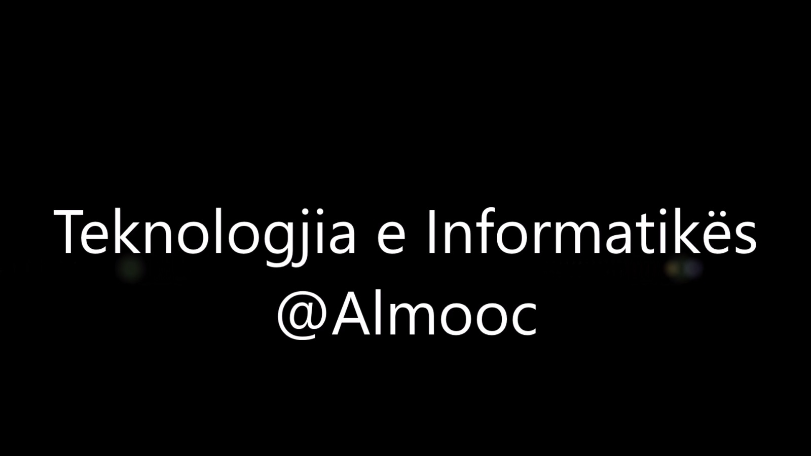 TiK @Almooc