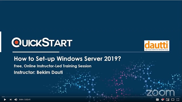 How to Set-Up Windows Server 2019?