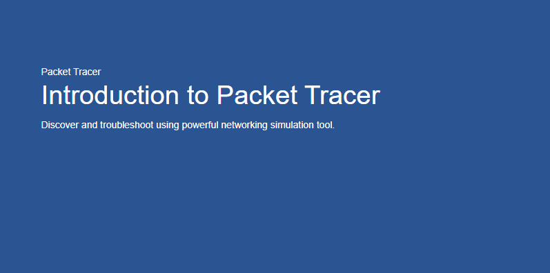 Vijoni pa pagesë trajnimin “Introduction to Packet Tracer”