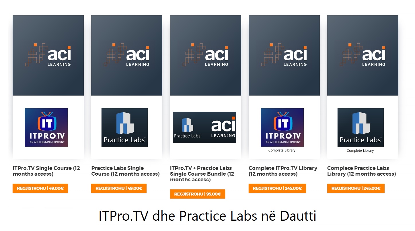 ITPro.TV dhe Practice Labs në Dautti